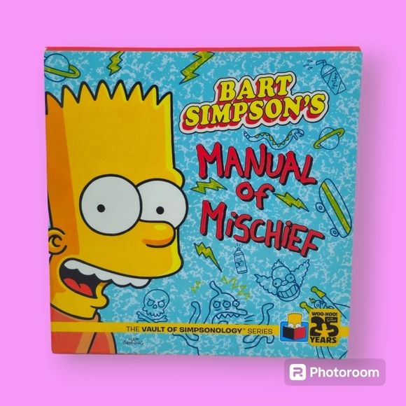 Bart Simpson's Manual of Mischief Book - Picture 1 of 9